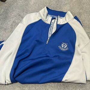 The Broadmoor quarter zip pullover
